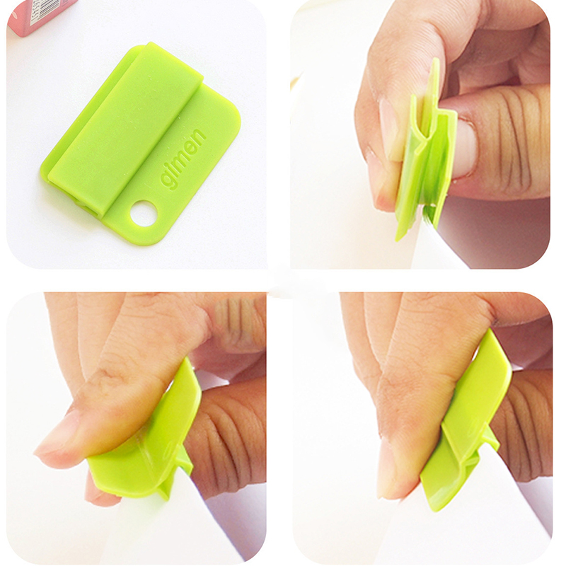 Stationery Books - Juego de 6 clips de plástico