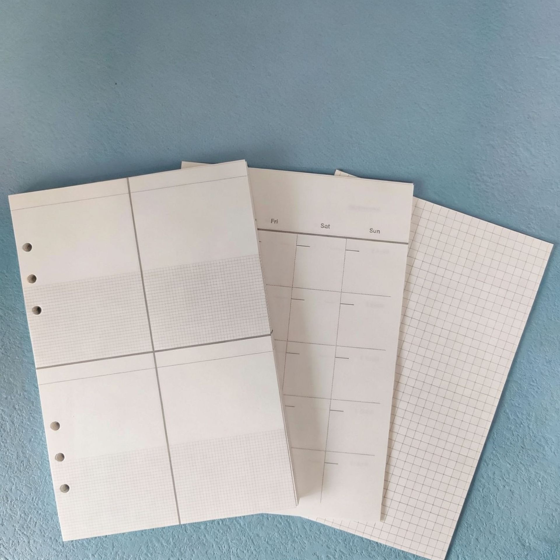 A5 Spiral Dotted Grid Notebook - Cuaderno de Hojas Sueltas A5 A6