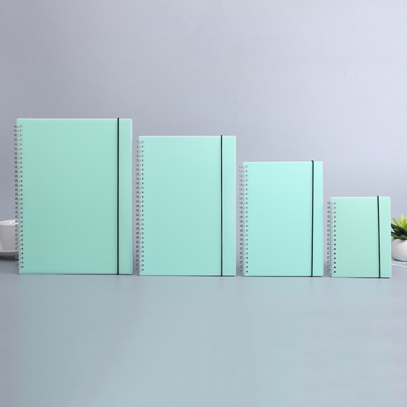 A5 Spiral Dotted Grid Notebook - Cuaderno de bobina de libro en