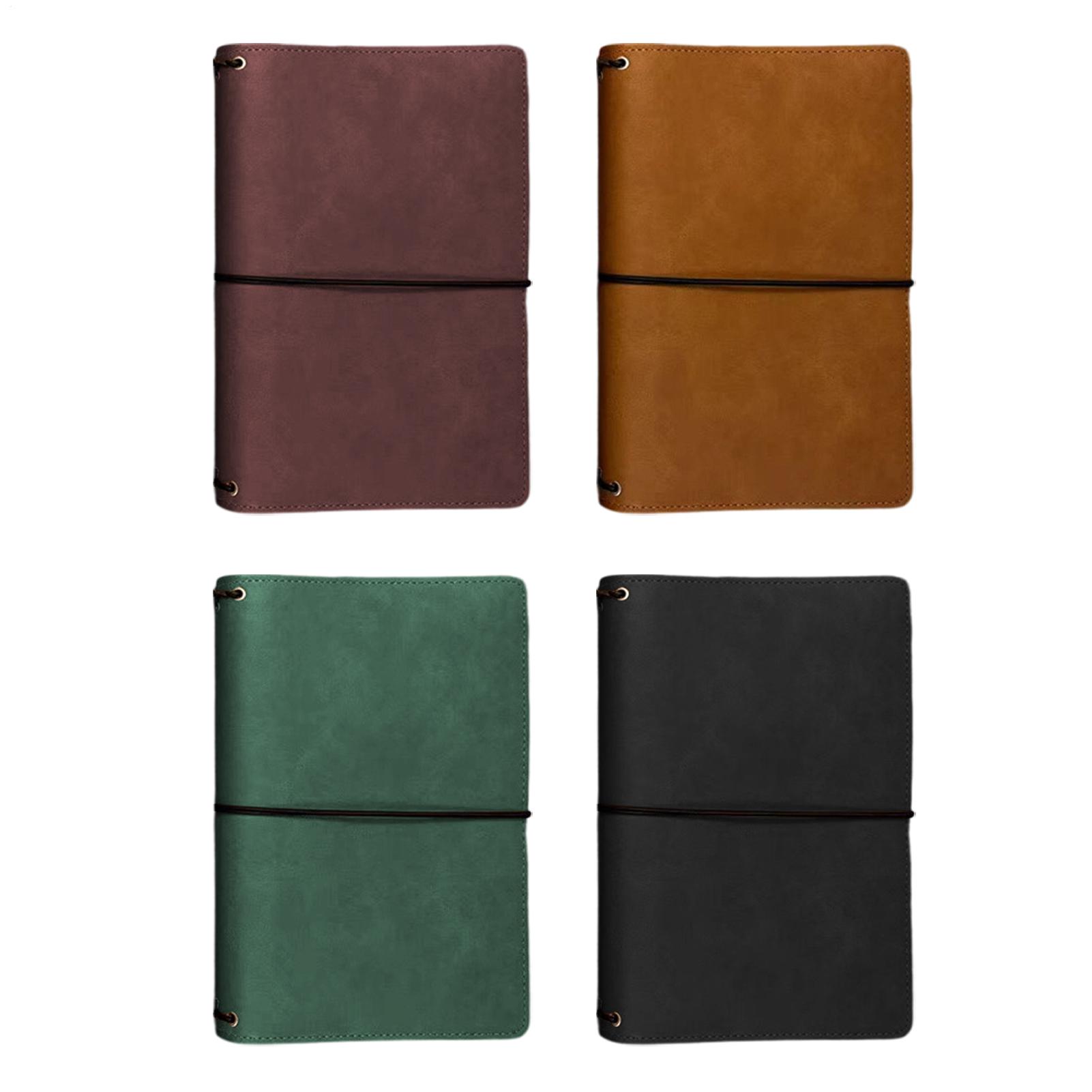 Vintage Leather Journal Notebook - Funda para Cuaderno A5, Funda Protectora