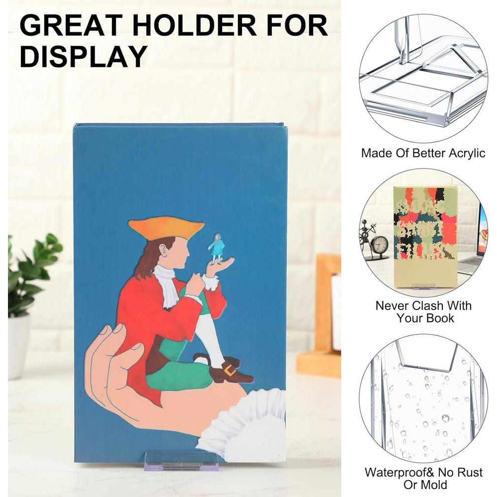 Soporte Ajustable de Acrílico  - Clear Acrylic Book Stand Holder reseña y precio