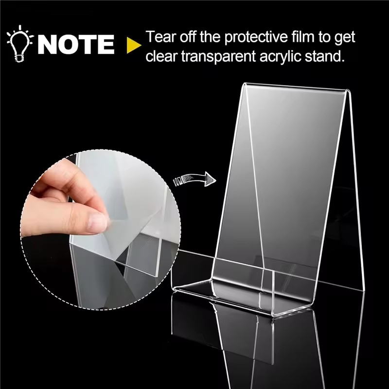 Soporte de acrílico para libro - Clear Acrylic Book Stand Holder reseña y precio