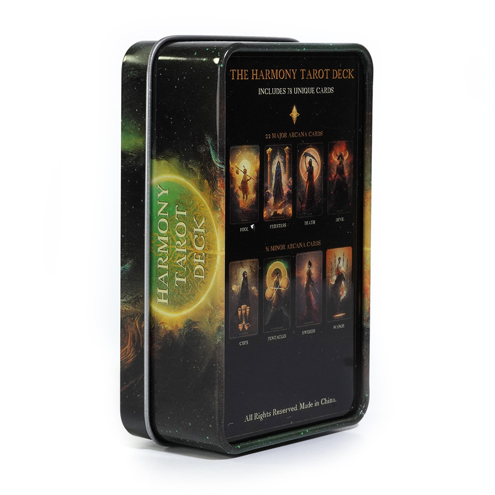 Harmony Tarot en una lata con  - Tarot Deck With Guidebook reseña y precio