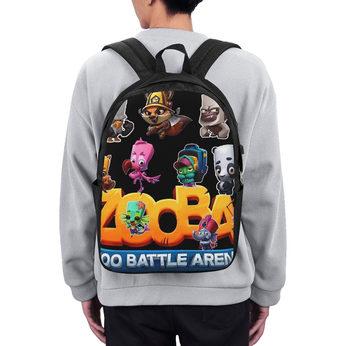 Excelente Mochila Zooba Battle - Music reseña y precio
