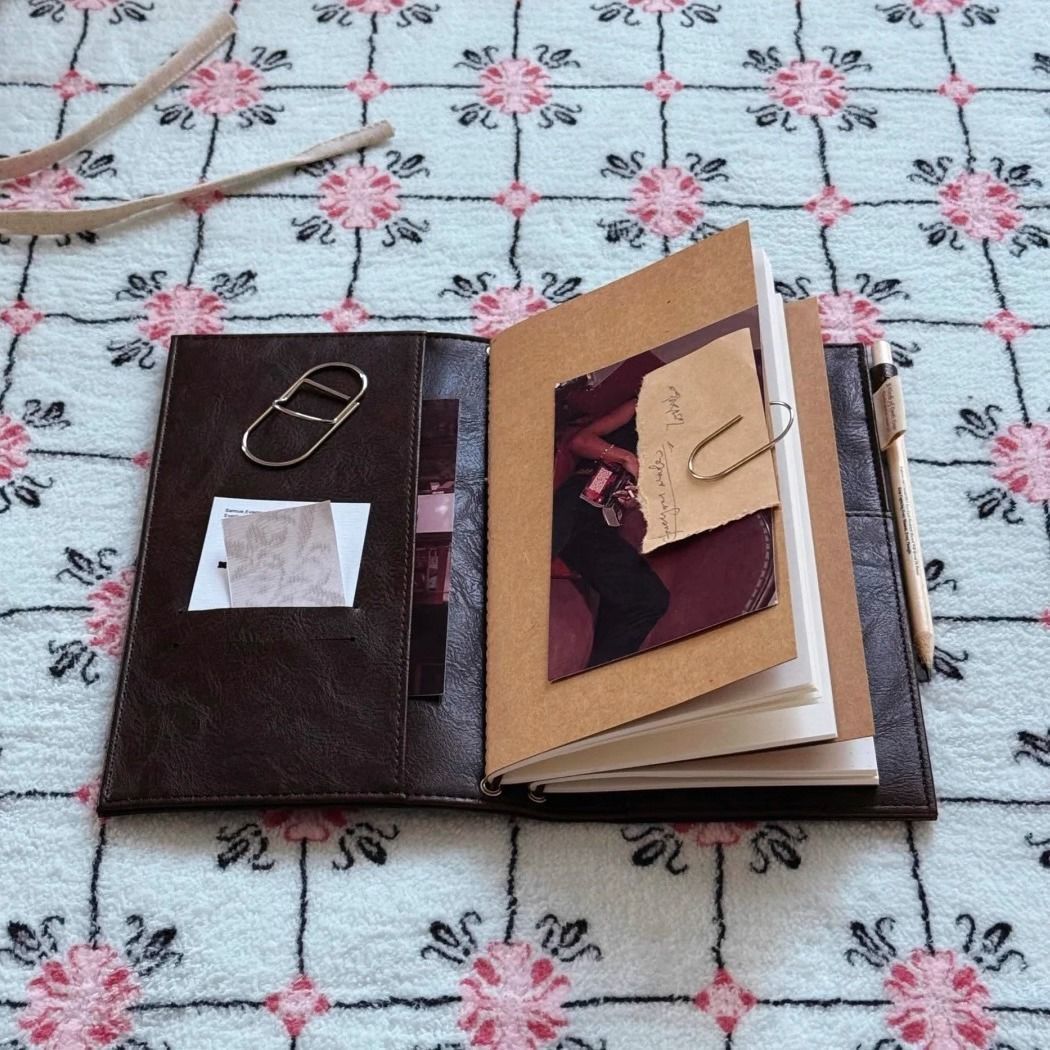 Cuaderno Vintage Negro de Cuer - Vintage Leather Journal Notebook reseña y precio