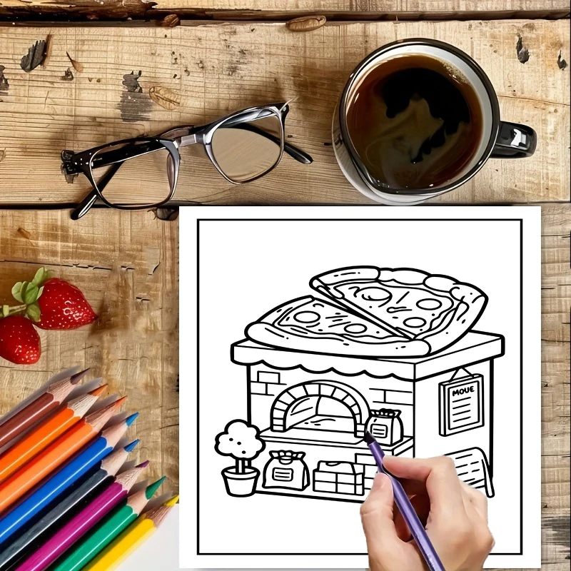 Libro para Colorear Espacios P - Adult Coloring Book Stress Relief reseña y precio