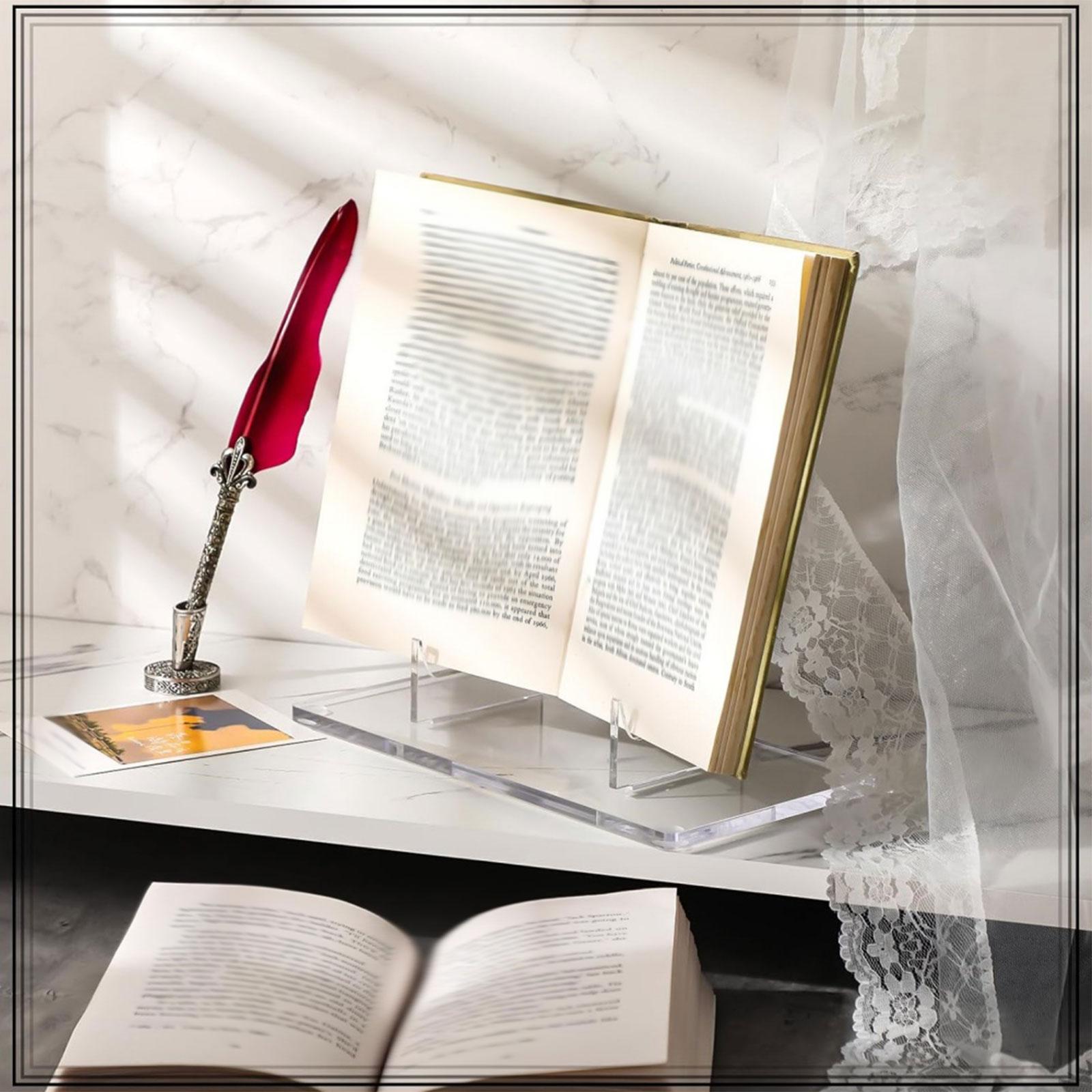 Expositor de Acrílico Transpar - Clear Acrylic Book Stand Holder reseña y precio