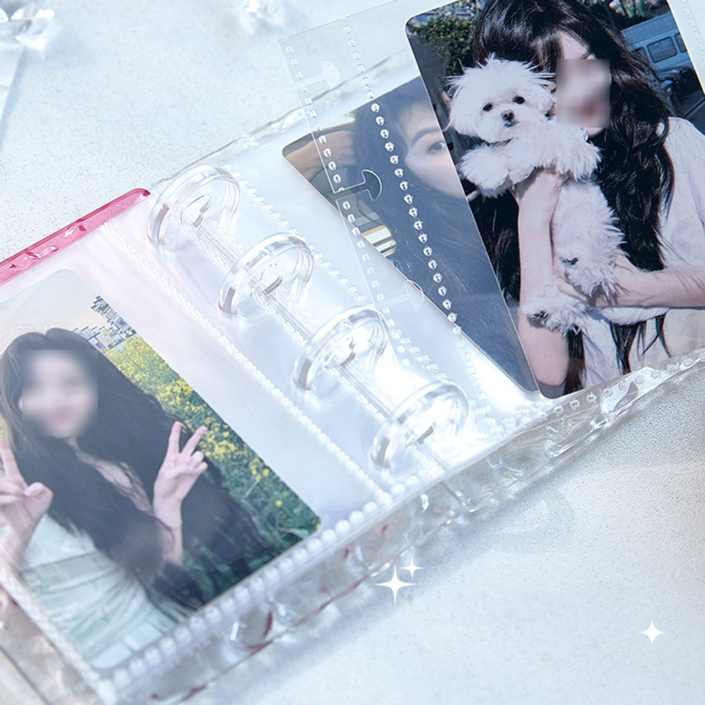 Álbum de fotos acrílico degrad - Kpop Photo Card Binder 3 Inch reseña y precio