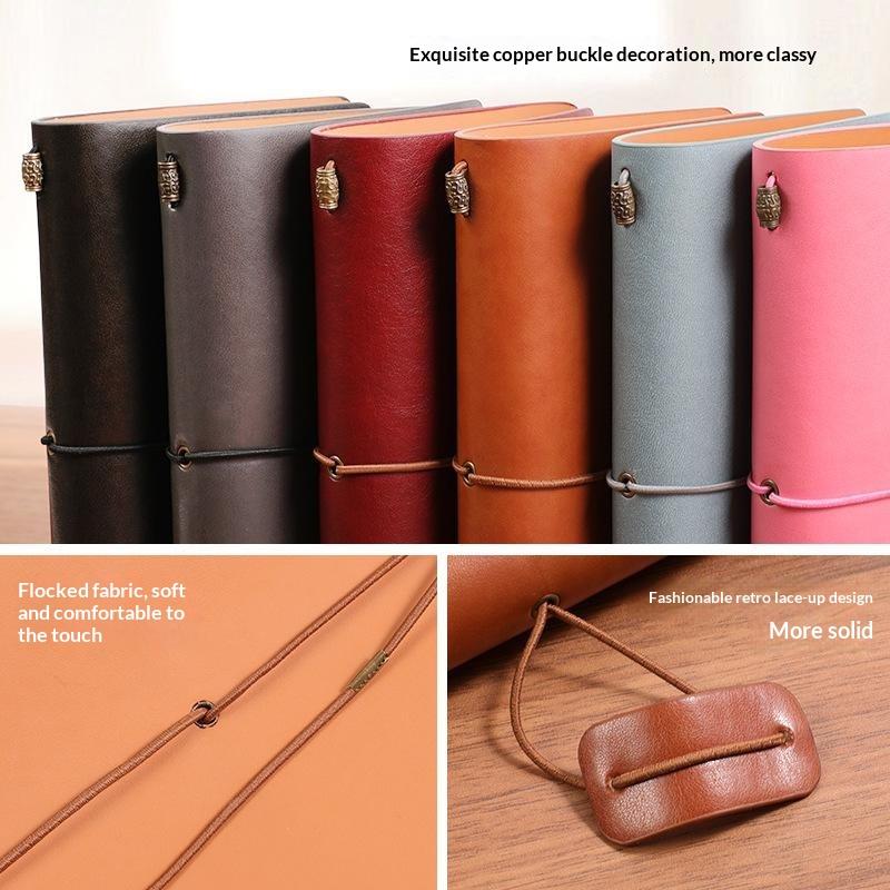 Cuaderno recargable de cuero P - Vintage Leather Journal Notebook reseña y precio