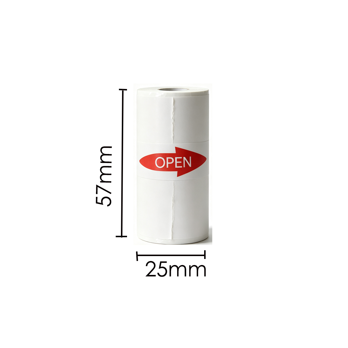 Papel Adhesivo Térmico Rojo Ro - Mini Pocket Thermal Printer Paper Roll reseña y precio
