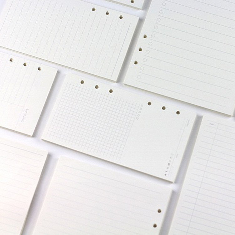 Cuaderno de hojas sueltas A5 A - A5 Spiral Dotted Grid Notebook reseña y precio