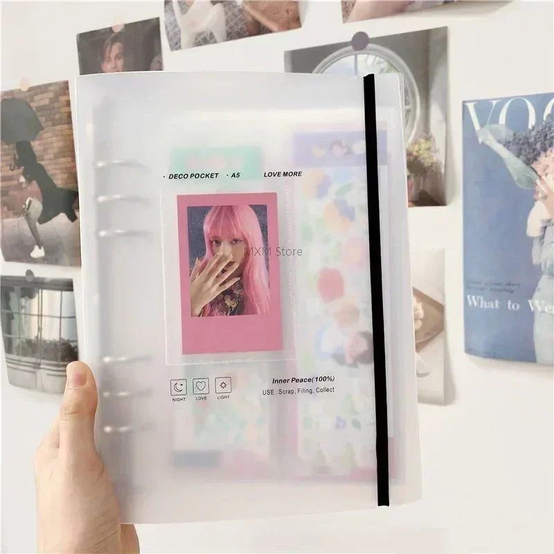 Soporte para sesión fotográfic - Kpop Photo Card Binder 3 Inch reseña y precio