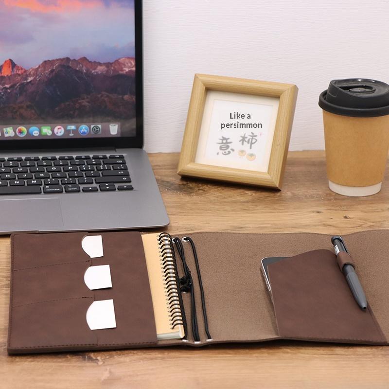 Organizador de cuaderno recarg - Vintage Leather Journal Notebook reseña y precio