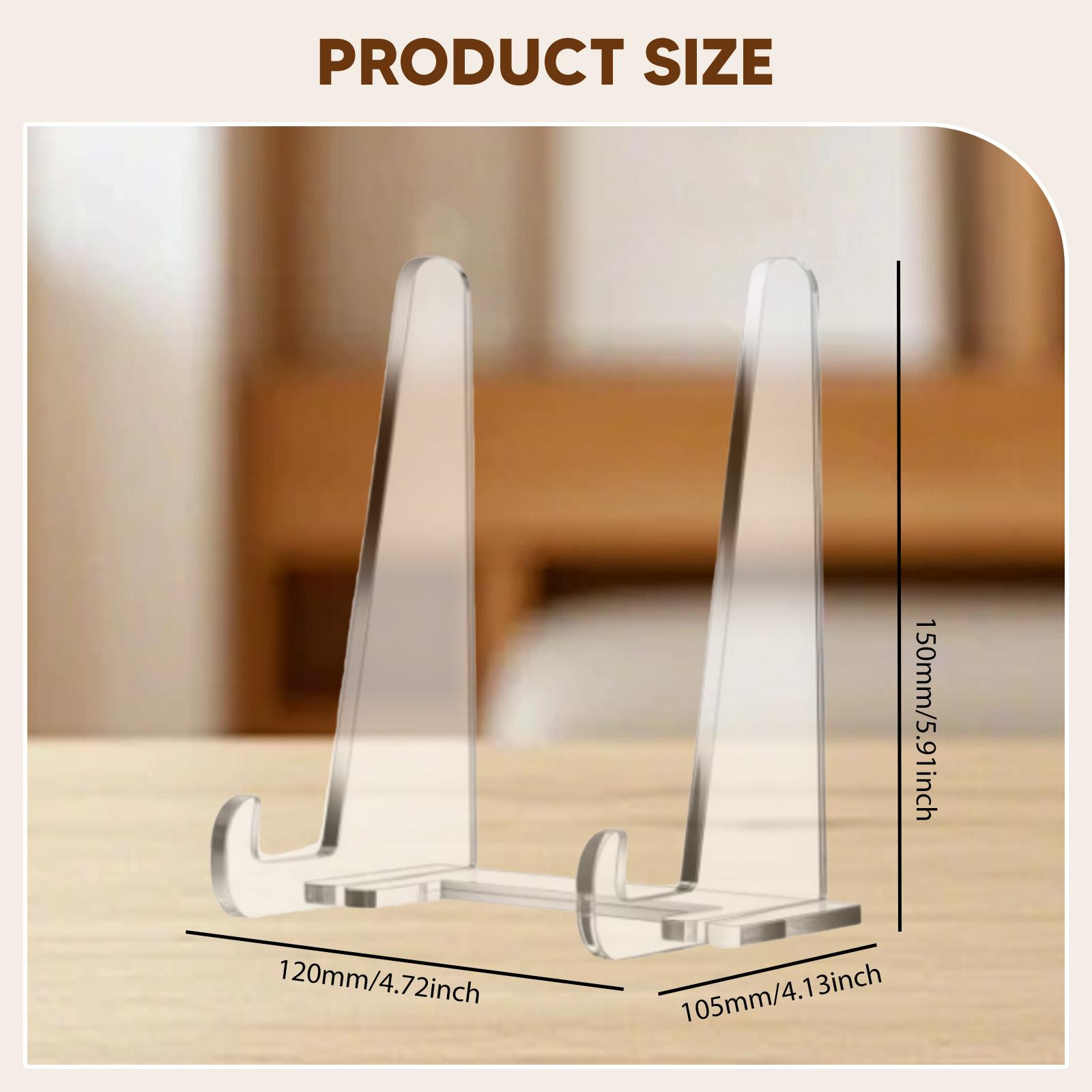 Soporte de exhibición de acríl - Clear Acrylic Book Stand Holder reseña y precio