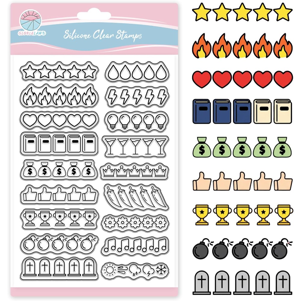 Sellos transparentes con estre - Blank Sheet Music Notebook reseña y precio